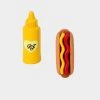 KITSCH COOKOUT HOT DOG MISMATCH STUDS MULTI -Betsey Johnson 440687GLD966