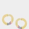 CHARM SCHOOL PENCIL EARRINGS GOLD -Betsey Johnson 452724GLD720