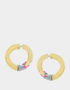 CHARM SCHOOL PENCIL EARRINGS GOLD