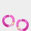 CHARM SCHOOL PENCIL EARRINGS PINK -Betsey Johnson 452724PNK650