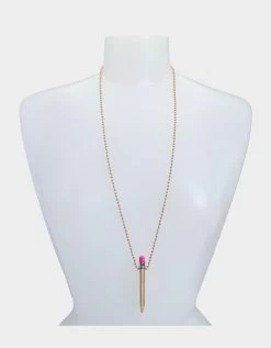 CHARM SCHOOL PENCIL PENDANT GOLD -Betsey Johnson 452739GLD720 3