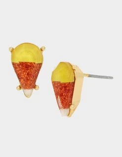 RICH WITCH CANDY CORN STUDS ORANGE