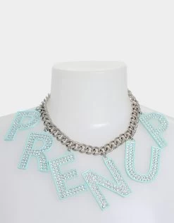 PRENUP FRONTAL NECKLACE CRYSTAL 11 PRENUP FRONTAL NECKLACE CRYSTAL -Betsey Johnson 461917RDM111 2