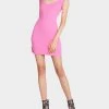 KAYLEE MINI DRESS PINK -Betsey Johnson BETSEY JOHNSON APPAREL JN308818 AZALEA PINK 01