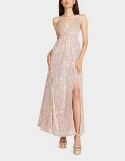 JAMES MAXI DRESS TAN