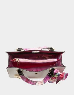 BLOCK PARTY MEDIUM SATCHEL PURPLE | RE:LUV -Betsey Johnson BETSEY JOHNSON BJ32775 PURPLE INSIDE fd5cb9ea 4dea 4cbe 8017 defdbe819024