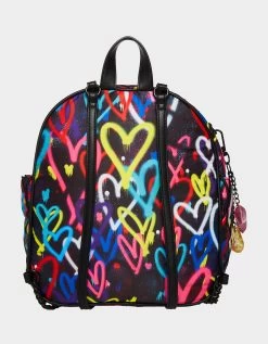GRAFFITI SWEETIE BACKPACK BLACK | RE:LUV -Betsey Johnson BETSEY JOHNSON BJ32880A BLACK BACK 828a0bdc b5f0 4e39 a4bc 62a978422597
