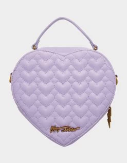 OH MY HEART CROSSBODY LAVENDER 8 OH MY HEART CROSSBODY LAVENDER -Betsey Johnson BETSEY JOHNSON BJ34000M LAVENDER BACK