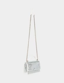 SHINE ON CONVERTIBLE FLAP BAG IVORY -Betsey Johnson BETSEY JOHNSON BJ34670N IVORY LIFESTYLE1