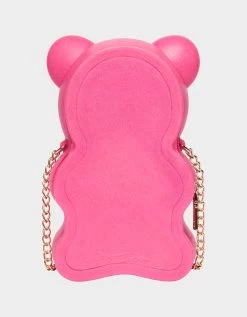 KITSCH BEAR NECESSITY CROSSBODY PINK 14 KITSCH BEAR NECESSITY CROSSBODY PINK -Betsey Johnson BETSEY JOHNSON HANDBAGS BJ34395F PINK LIFESTYLE