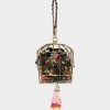 KITSCH BIRD IS THE WORD CAGE DANCER WRISTLET BLACK MULTI -Betsey Johnson BETSEY JOHNSON HANDBAGS BJ34470N BLACK MULTI LIFESTYLE