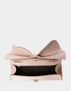 ANGULAR BOW CONVERTIBLE BAG CHAMPAGNE -Betsey Johnson BETSEY JOHNSON HANDBAGS BJ34540N CHAMPAGNE ALT1