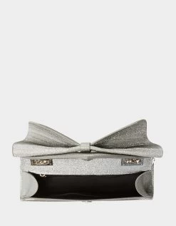 ANGULAR BOW CONVERTIBLE BAG SILVER -Betsey Johnson BETSEY JOHNSON HANDBAGS BJ34540N SILVER ALT1