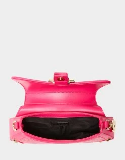 EASY THERE TIGER CROSSBODY BAG PINK -Betsey Johnson BETSEY JOHNSON HANDBAGS BJ34570N PINK INSIDE