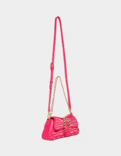 EASY THERE TIGER CROSSBODY BAG PINK -Betsey Johnson BETSEY JOHNSON HANDBAGS BJ34570N PINK LIFESTYLE1