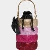 SHE'S A GEM BUCKET BAG MULTI 2 SHE'S A GEM BUCKET BAG MULTI -Betsey Johnson BETSEY JOHNSON HANDBAGS BJ34615N MULTI