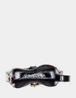 MESH MINI BAG BLACK -Betsey Johnson BETSEY JOHNSON HANDBAGS BJ34705F BLACK INSIDE