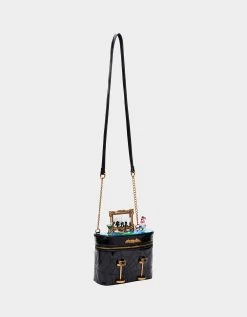 KITSCH HOUSE OF SPIRITS CROSSBODY BLACK -Betsey Johnson BETSEY JOHNSON HANDBAGS BJ34845F BLACK LIFESTYLE1