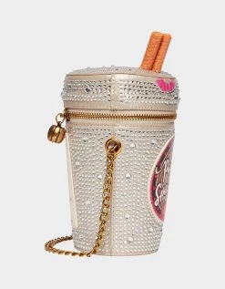 KITSCH SPICE SPICE BABY CROSSBODY MULTI -Betsey Johnson BETSEY JOHNSON HANDBAGS BJ34860F MULTI SIDE