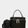 XO SKULL VANITY BLACK 2 XO SKULL VANITY BLACK -Betsey Johnson BETSEY JOHNSON HANDBAGS XOBRIGIT BLACK