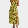 LA LA LEMONS MAXI DRESS BLACK -Betsey Johnson BETSEY JOHNSON JN108391 BLACK 02