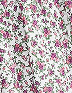 VINTAGE DITSY FLORAL MINI DRESS WHITE MULTI 15 VINTAGE DITSY FLORAL MINI DRESS WHITE MULTI -Betsey Johnson BETSEY JOHNSON JN108408 SONIC WHITE 01 SWATCH