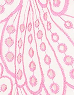 EYELET CORSET MINI DRESS PINK -Betsey Johnson BETSEY JOHNSON JN108428 STARGAZER PINK 01 SWATCH