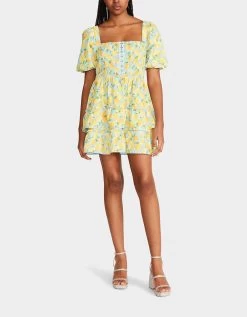 HALEY MINI DRESS BLUE 10 HALEY MINI DRESS BLUE -Betsey Johnson BETSEY JOHNSON JN108517 BEACHY BLUE 01