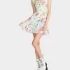 TULLUAH MINI DRESS WHITE -Betsey Johnson BETSEY JOHNSON JN208644 SONIC WHITE 03