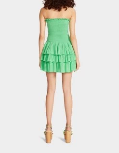 ROSIE MINI DRESS GREEN -Betsey Johnson BETSEY JOHNSON JN208683 ANDEAN TOUCAN 04