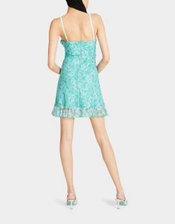 ELIE MINI DRESS BLUE -Betsey Johnson BETSEY JOHNSON JN208777 ARUBA BLUE 04