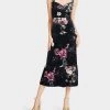 LISBETH MAXI DRESS BLACK MULTI -Betsey Johnson BETSEY JOHNSON JN308918 MOODY FLORAL 02
