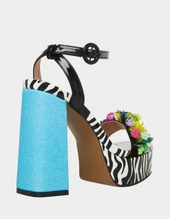 JORDEN BLACK MULTI -Betsey Johnson BETSEY JOHNSON JORDEN BLACK MULTI ALT1