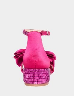 KIDS' MADDY FUCHSIA -Betsey Johnson BETSEY JOHNSON KIDS BK MADDY FUCHSIA BACK 1