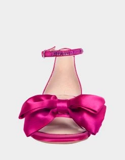 KIDS' MADDY FUCHSIA -Betsey Johnson BETSEY JOHNSON KIDS BK MADDY FUCHSIA FRONT 1