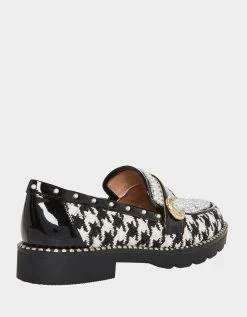 MARIAM BLACK/WHITE -Betsey Johnson BETSEY JOHNSON MARIAM HOUNDSTOOTH ALT1