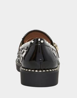 MARIAM BLACK/WHITE -Betsey Johnson BETSEY JOHNSON MARIAM HOUNDSTOOTH BACK