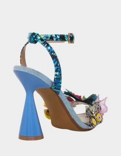 NADYA BLUE MULTI -Betsey Johnson BETSEY JOHNSON NADYA BLUE MULTI ALT1