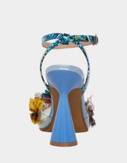 NADYA BLUE MULTI -Betsey Johnson BETSEY JOHNSON NADYA BLUE MULTI BACK