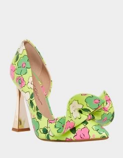 NOBBLE-P YELLOW 11 NOBBLE-P YELLOW -Betsey Johnson BETSEY JOHNSON NOBBLE P YELLOW MULTI