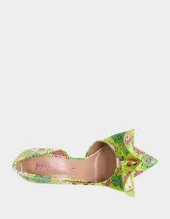 NOBBLE-P YELLOW 15 NOBBLE-P YELLOW -Betsey Johnson BETSEY JOHNSON NOBBLE P YELLOW MULTI TOP