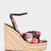 PANSIE BLACK MULTI -Betsey Johnson BETSEY JOHNSON PANSIE BLACK MULTI SIDE