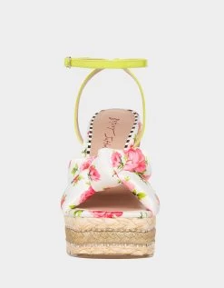 PANSIE WHITE MULTI -Betsey Johnson BETSEY JOHNSON PANSIE WHITE MULTI FRONT