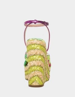 PANSIE YELLOW MULTI -Betsey Johnson BETSEY JOHNSON PANSIE YELLOW MULTI BACK