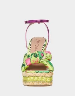 PANSIE YELLOW MULTI -Betsey Johnson BETSEY JOHNSON PANSIE YELLOW MULTI FRONT