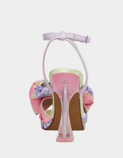 POLLIE PINK MULTI 16 POLLIE PINK MULTI -Betsey Johnson BETSEY JOHNSON POLLIE PINK MULTI BACK