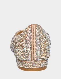 SB-JUDE NUDE SATIN -Betsey Johnson BETSEY JOHNSON SB JUDE NUDE BACK