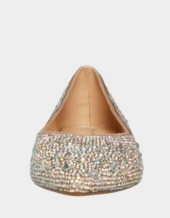 SB-JUDE NUDE SATIN -Betsey Johnson BETSEY JOHNSON SB JUDE NUDE FRONT 2