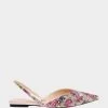 VANCE FLORAL MULTI -Betsey Johnson BETSEY JOHNSON SHOES 23BJ9516F 1 PALE PINK SIDE 1