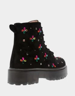 KIDS' EMBRY BLACK 13 KIDS' EMBRY BLACK -Betsey Johnson BETSEY JOHNSON SHOES BK EMBRY BLACK ALT1